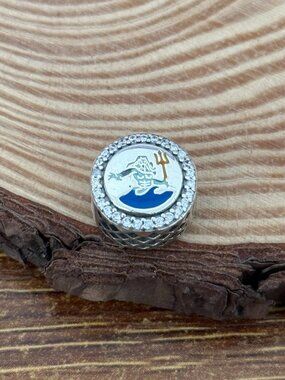 Pandora Virginia Beach Bead S925 Silver Charm